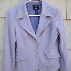 Lavender Jacket, 30% Cashmere, Size 6